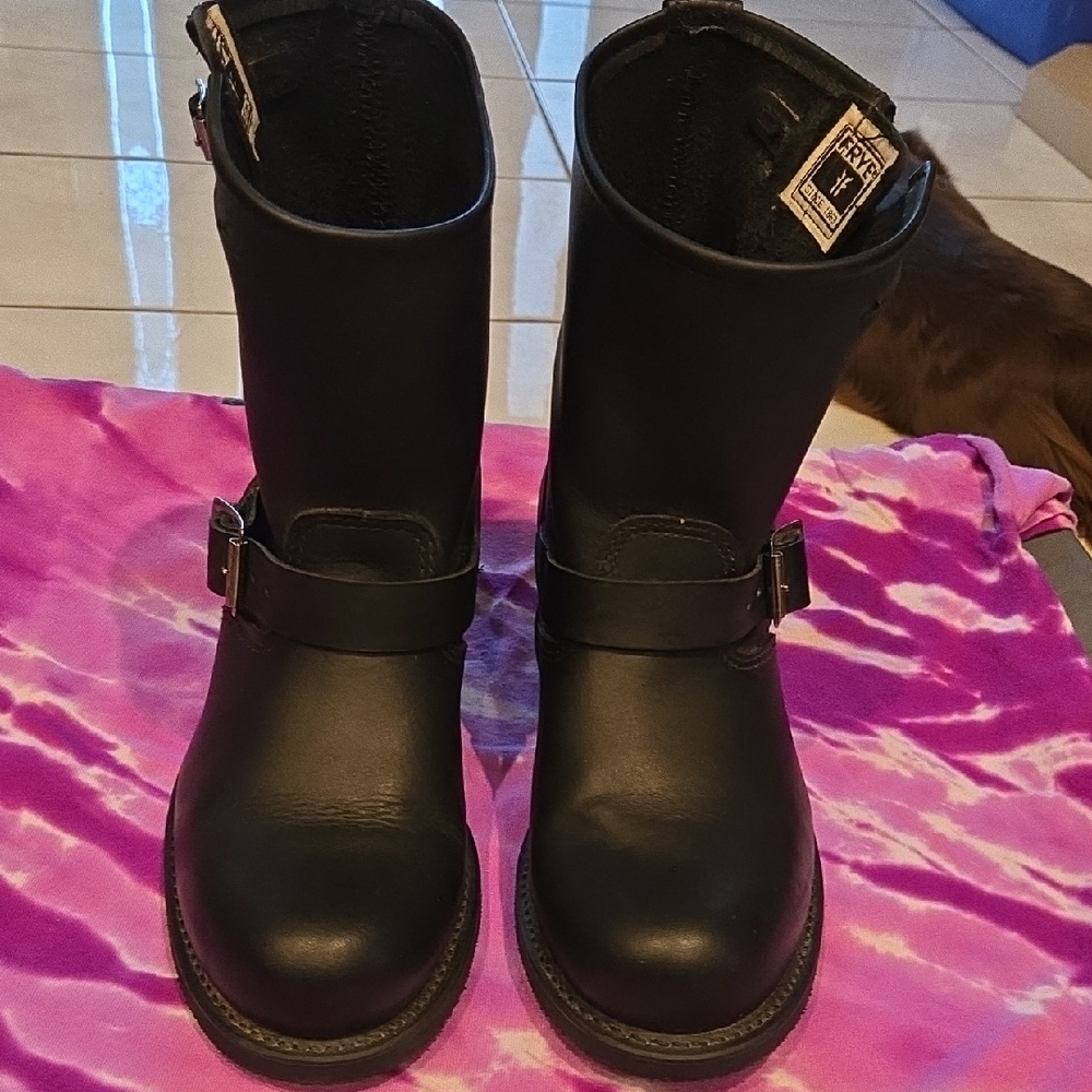 Frye Women's Black Leather Boots